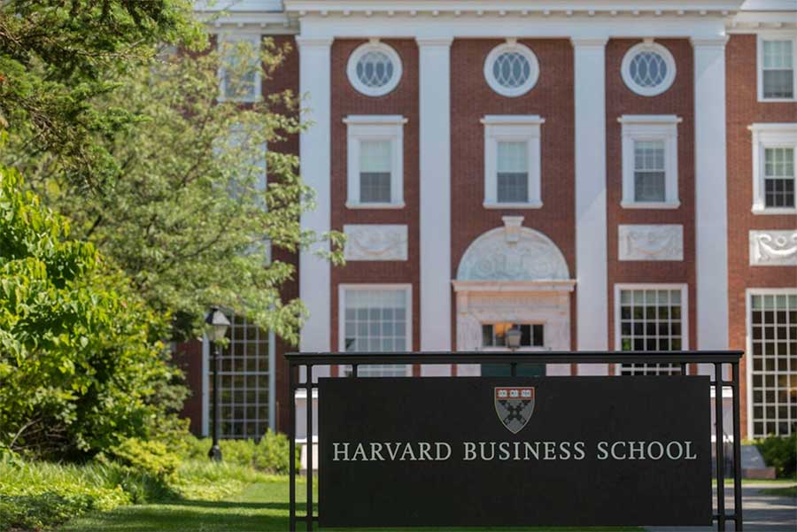 The Campus of Harvard Business School